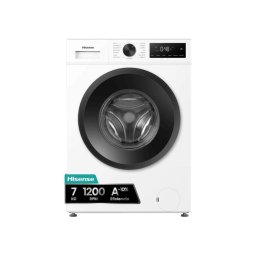 Lavadora Hisense WF1I7022BWJ Carga Frontal 7 kg 1200 rpm A Blanca Inverter Vapor