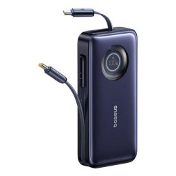 Power Bank Baseus EnerCore CR11 20.000mAh 100W cable retráctil azul