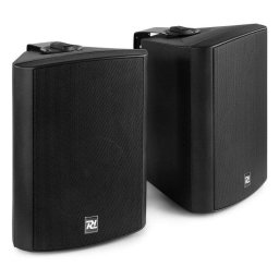 Altavoces Power Dynamics 2 vías Bluetooth 60W con mp3 y soporte pared