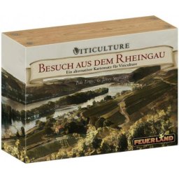 Juego de mesa Pegasus Viticulture Visita desde el Rheingau Expansión Estrategia 1-6 jugadores