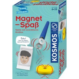 Caja de experimentos KOSMOS Magnet-Spass Imán Magnetismo Multicolor