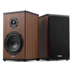 Altavoces Audizio Estéreo Bluetooth 100W con batería y diseño madera