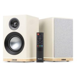 Altavoces Audizio HiFi activos Bluetooth 5.3 80W con HDMI ARC y luz LED