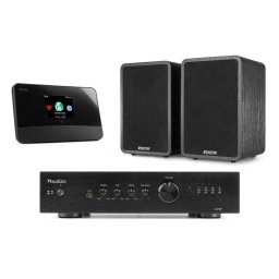 Equipo HiFi Fenton 200W RMS Bluetooth DAB+ FM Radio Internet WiFi RJ45