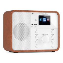 Radio Audizio Nardo 40W RMS DAB+ FM Internet Bluetooth USB Blanco