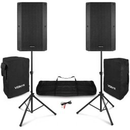Sistema PA Vonyx VSA150S 1000W RMS Bluetooth USB Soportes Fundas