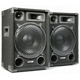 Altavoz Pasivo Max Max12 1400W RMS Woofer 12" Bornera Jack Soporte Trípode