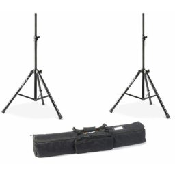 Soporte para altavoz Vonyx Pro 80 kg ajustable con bolsa transporte