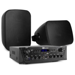 Sistema de sonido Power Dynamics PV220BT 2x100W RMS Bluetooth MP3 USB SD