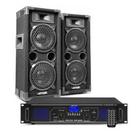 Combo altavoz y amplificador Fenton MAX26 1200 W Bluetooth USB MP3
