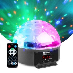 Proyector LED BeamZ JB60R Luz de Discoteca Jelly Ball con Haces Móviles