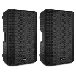 Altavoces Vonyx VSA120S 400W RMS Bluetooth USB Micrófono Guitarra