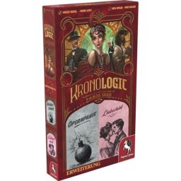 Expansión Juego de Mesa Pegasus Kronologic Paris 1920 Desamor y Pánico en la Ópera