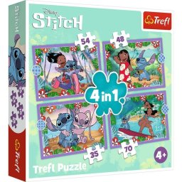 Rompecabezas Trefl Stitch Disney 54 Piezas