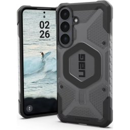 Funda para móvil UAG Pathfinder TPU Gris Transparente con módulo magnético para Samsung Galaxy S26