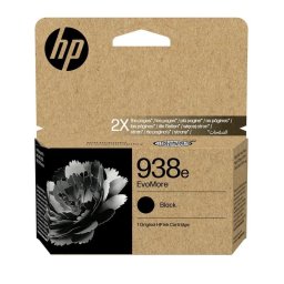 Cartucho de tinta HP 938e EvoMore Negro Alto Rendimiento XL