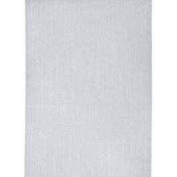 The Deco Factory Alfombra exterior-interior efecto yute líneas blanco marfil 160x225