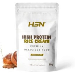 HSN Crema de arroz proteica 2kg rollito de canela - Recetas Saludables - Polvo - 40 Servicios