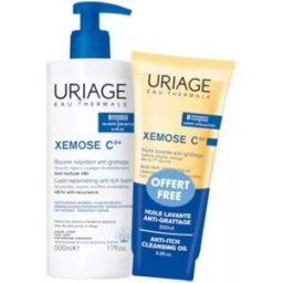 Uriage Parceiro Uriage Xemose C8+ Bálsamo Relipidante 500ml + Aceite Limpiador 200ml