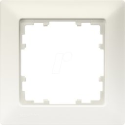 SIEMENS SIE 5TG2551-0 - Línea DELTA, marco blanco titanio, 1 velocidad, 80x 80mm