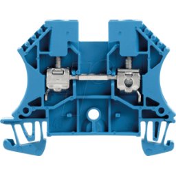 WEIDMÜLLER WDU 4 BL - Borne de paso Klippon® Connect, serie W azul