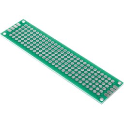 BERRYBASE LR-DS-28 - Placa perforada, doble cara, 80 x 20 mm
