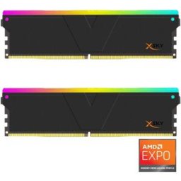 V-Color Kit 32GB (2 x 16GB) DDR5 6000MHz Manta Xsky EXPO Negro CL30 (SOLO COMPATIBLE CON RYZEN)