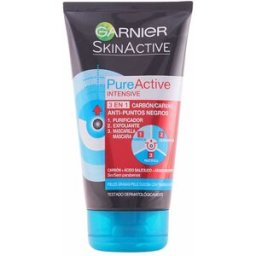 Garnier Pure Active intensive 3 en 1 carbón anti-puntos negros piel grasa 150 ml