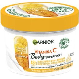Garnier Body Superfood Mango crema corporal nutri-iluminadora piel seca apagada 380 ml