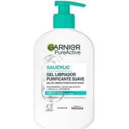 Garnier Pure Active limpiador hidratante impurezas, grasa y maquillaje gel 250 ml