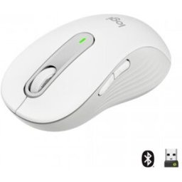 Logitech Signature M650 ratón mano derecha RF Wireless + Bluetooth Óptico 2000 DPI Blanco