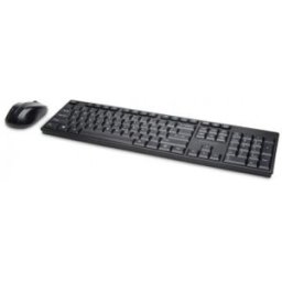 Kensington K75230ES, Inalámbrico, USB + Bluetooth, QWERTY, Negro, Ratón incluido