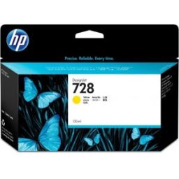 HP 728 - Amarillo tintado - original - DesignJet - cartucho de tinta - para DesignJet T730, T830