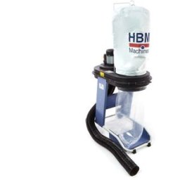 Sistema de extracción de polvo HBM 550 W con manguera y adaptadores