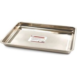 HBM Placa de goteo de aceite de acero inoxidable, bandeja de goteo, bandeja de goteo de aceite 600 x 400 x 48 mm.