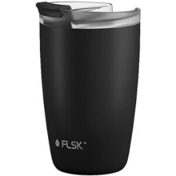Flsk Vaso isotérmico - Termo CUP Vaso para llevar café 0,35 l Negro negro