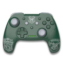 Mando inalámbrico Freaks and Geeks Slytherin doble vibración y giroscopio para Nintendo Switch