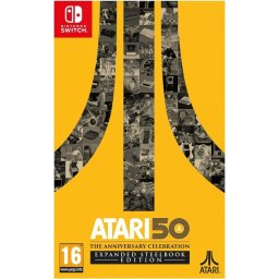 Atari 50 The Anniversary Celebration Expanded SteelBook Edition Nintendo Switch