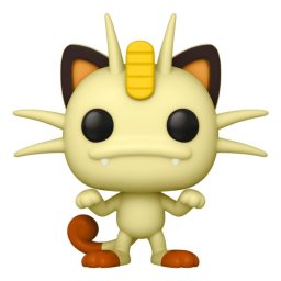 Figura coleccionable Funko Meowth Pokémon vinilo 82,5mm multicolor