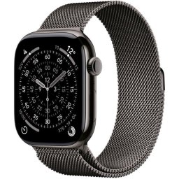 Apple Watch Series 11 GPS + Cellular 46mm Caja Titanio Pizarra con Pulsera Milanese Loop Pizarra S/M
