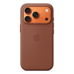 Funda Trenzado Técnico MagSafe Naranja Sienna para iPhone 17 Pro 6.3" – Poliéster 100% Reciclado, TPU y Aluminio