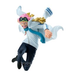 Figura coleccionable Banpresto Koby One Piece Battle Record 12 cm base soporte