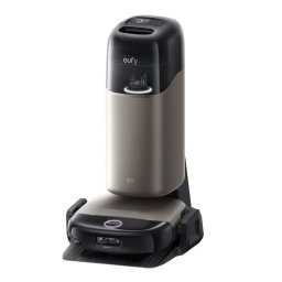 Robot Aspirador Eufy S2 con IA, 30.000 Pa, fregado y estación manos libres