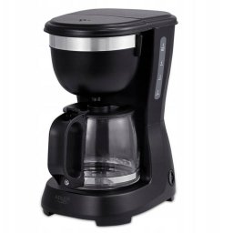 Cafetera de goteo Adler AD 4381B 0,6 L con función antigoteo y calentador