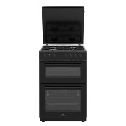 Cocina de Gas Independiente Continental Edison CEDF6060B1 4 Quemadores 2 Hornos