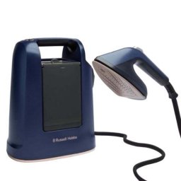 Plancha Russell Hobbs SteamGlide 1700W azul suela acero inoxidable 0,75L