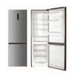 Frigorífico Combi Edesa EFC-18330 NF EX No Frost 186 cm 293 L D Acero inoxidable