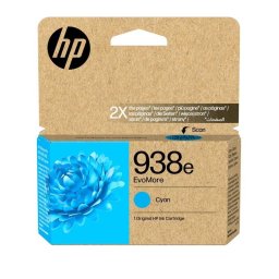 Cartucho de tinta HP 938e EvoMore cian alto rendimiento
