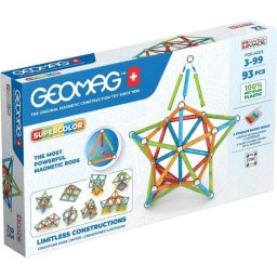Geomag Supercolor Recycled Set de Construcción Magnética 93 piezas