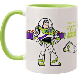 Taza Buzz Lightyear Toy Story Disney Home Cerámica 320 Mls